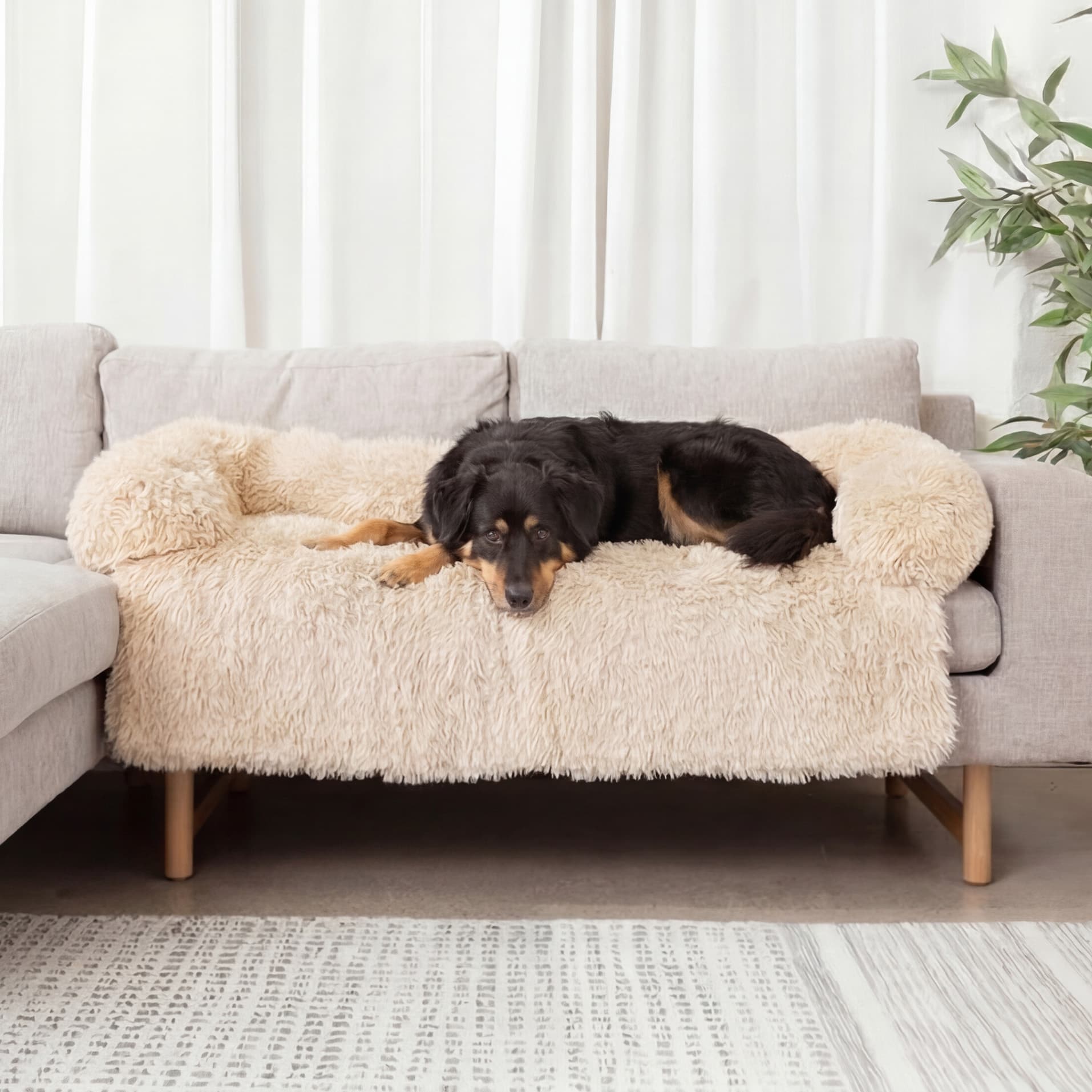 CalmCouch - Rauhoittava sohvan suojus